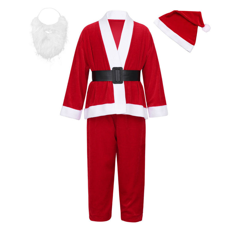 Picture of 8173343-Kids Boys Santa Claus Jacket ( Jacket ONLY+BELT)